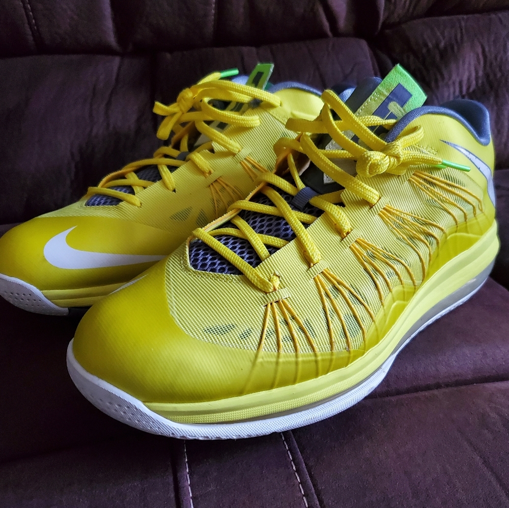 Air Max Lebron 10 Low "Sonic yellow"